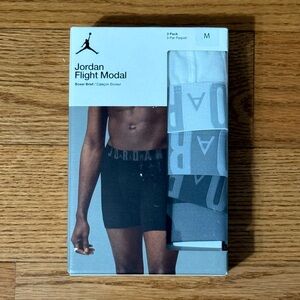 Jordan Men’s Flight Modal Boxer Briefs 3-Pack - Size Medium